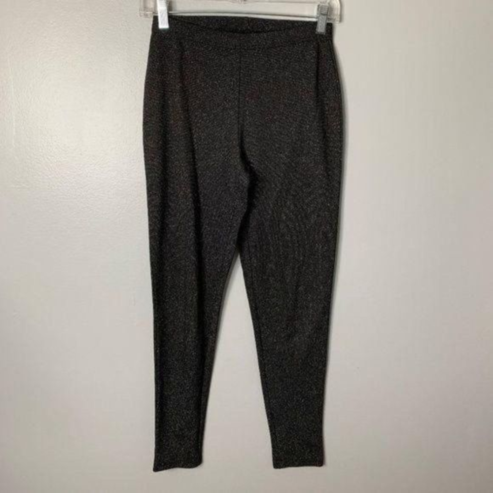 Calvin Klein Black Glitter Leggings‎